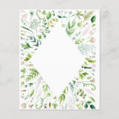 Papier Jeu de la douche nuptiale mariage de mémoire préfé (Dos)