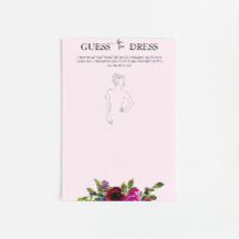 Jeu de l'eau rose floral aquarelle Over ou Under