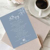 Jeu de Mariage d'espionnage officiel minimal Dusty