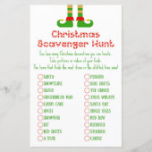 Papier Jeu de Noël familial IMPRIMÉ (Devant)