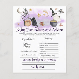 Papier Jeu de prédictions et conseils pour bébés