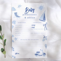 Jeu de prédictions et de conseils Blue Italian Sum