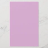 Papier Jeu de quiz de comptine pour bébé Fleurs violettes (Dos)