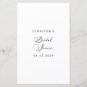 Papier Jeu de script simple Black Modern Emoji Pictionary (Dos)