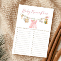 Jeu de société pour le nom de bébé fille élevé loc