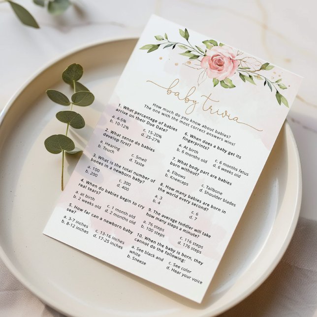 Papier Jeu d'essai pour bébé rose pâle (Créateur téléchargé)