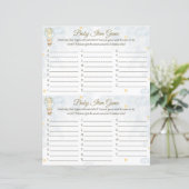 Papier Jeu d'objets pour bébé - Conception de ballon à ai (Debout devant)