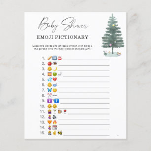 Papier Jeu émoticône de Noël