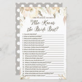 Papier Jeu Fête des mariées (Devant / Derrière)