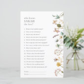 Papier Jeu Fête des mariées aquarelle (Debout devant)