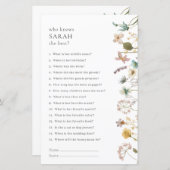 Papier Jeu Fête des mariées aquarelle (Devant / Derrière)