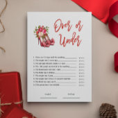 Papier Jeu nuptial de fin d'année