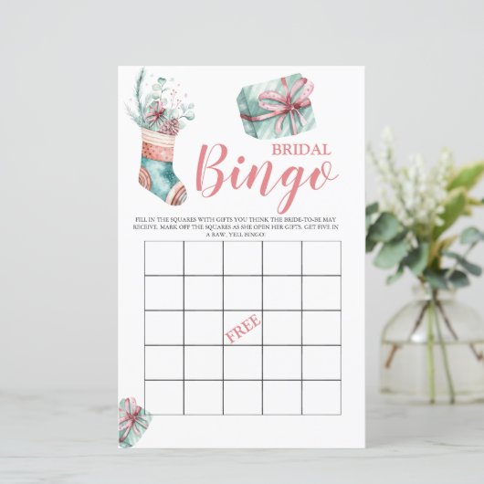 Papier Jeu nuptiale de Noël (Debout devant)