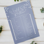 Papier Jeu nuptiale Plairait-Elle Fleurs Perdues