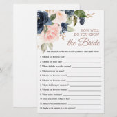 Papier Jeu pour enterrement de vie de jeune fille : Conna (Devant / Derrière)