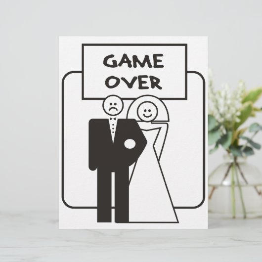 Papier Jeu sur le mariage (Debout devant)