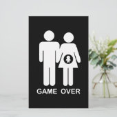 Papier Jeu terminé (Debout devant)