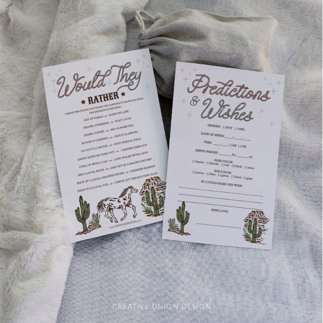 Papier Jeux de Baby shower à deux côtés neutres pour les  (Créateur téléchargé)