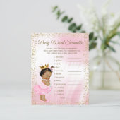 Papier Jeux de Baby shower de Princess Tutu (Debout devant)