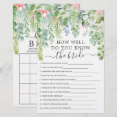 Papier Jeux de Baby Shower Recto-Verso Vert Clair pour la (Devant / Derrière)