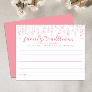 Papier Jeux de Baby Shower Traditions Familiales Fleur Sa