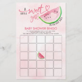 Papier Jeux de douche de Baby shower de Watermelon (Devant)