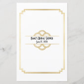 Papier Jeux De Fête des mariées Trouvez Le Jeu Invité Art (Dos)