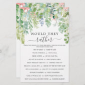 Papier Jeux de Fêtes des mariées à deux côtés doux et ver (Devant / Derrière)