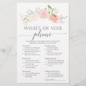 Papier Jeux de Fêtes des mariées à deux côtés Pastel Blus (Devant)