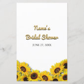 Papier Jeux de Mots Cachés pour Enterrement de Vie de Jeu (Dos)