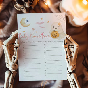 Papier Jeux de société pour la révélation du nom de bébé