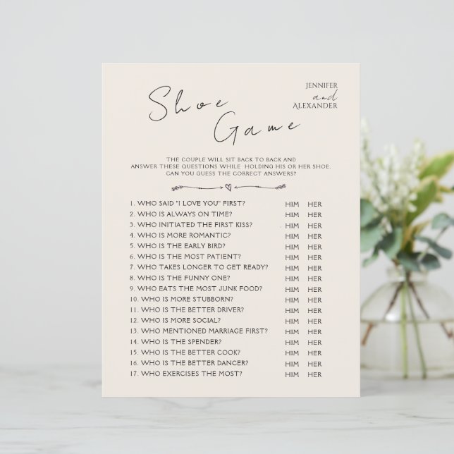 Papier Jeux mariages (Debout devant)