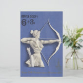 Papier Jeux olympiques de 1980 à Moscou (Debout devant)