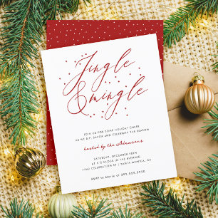 Papier Jingle et fête de Noël Elegant Budget