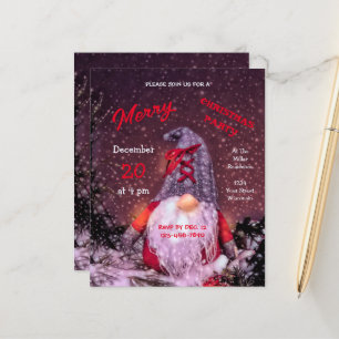 Papier Joli Joyeux Noël Whimsical Gnome Budget