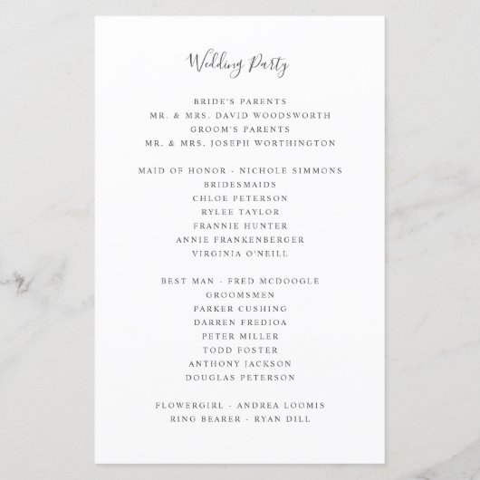 Papier Joli mariage de fleurs rose (Dos)