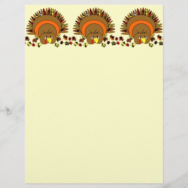 Papier Jolie couleur complète Turquie (Devant)