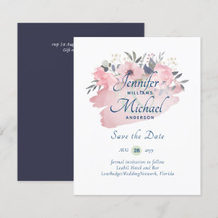 Papier Jolie fille Rose Gold Budget Économisez des dates