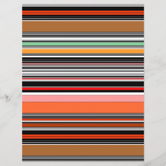 Papier Jolies rayures colorées (Devant)