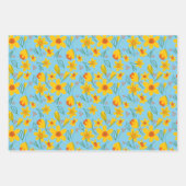 papier jonquille jaune et orange (Devant 3)