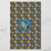 Papier Jouer à un Boo Monsters Baby shower Game Nursery R (Dos)