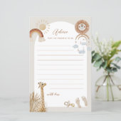 Papier Jouets de Bohême Giraffe Soleil Conseils pour les  (Debout devant)