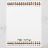 Papier Jouets de Noël Armée (Dos)