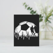 Papier Joueur de soccer Drôle (Debout devant)