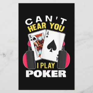 Papier Joueur du Texas Holdem