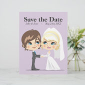 Papier Jour de mariage doux (Debout devant)