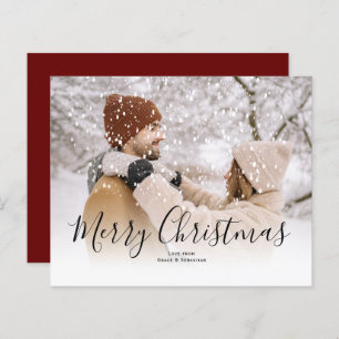 Papier Jour de Noël de la couverture de neige du budget