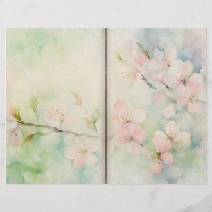 Papier Journal Cherry Blossom