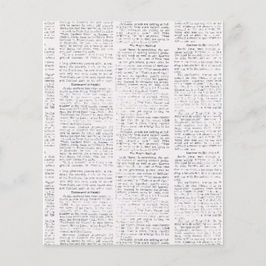 Papier Journal vintage (Dos)