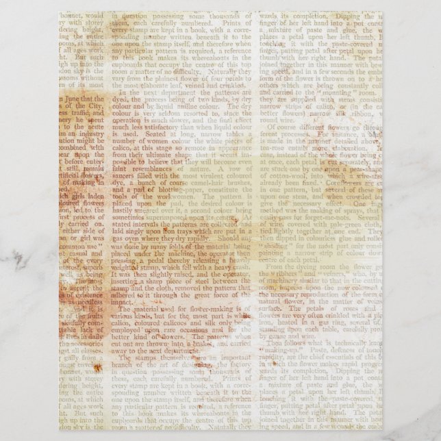 Papier Journal vintage (Devant)